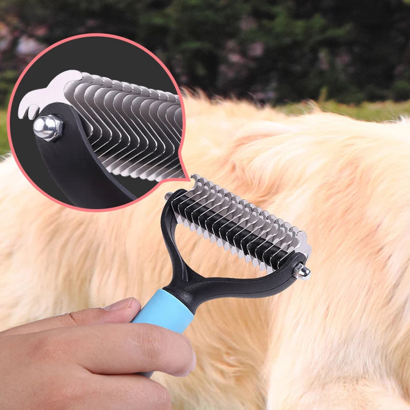 Brosse de Toilettage Double Face Premium
