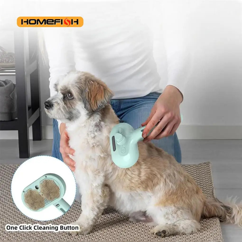 Brosse à Vapeur pour Chiens et Chats