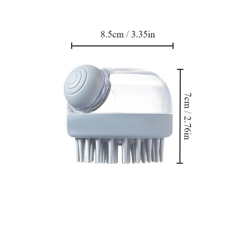Brosse de Bain 2-en-1 pour Animaux