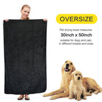 Serviette Microfibre Ultra-Absorbante pour Chiens – 76 × 127 cm