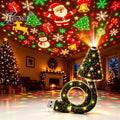 Lampe de projection de Noël USB