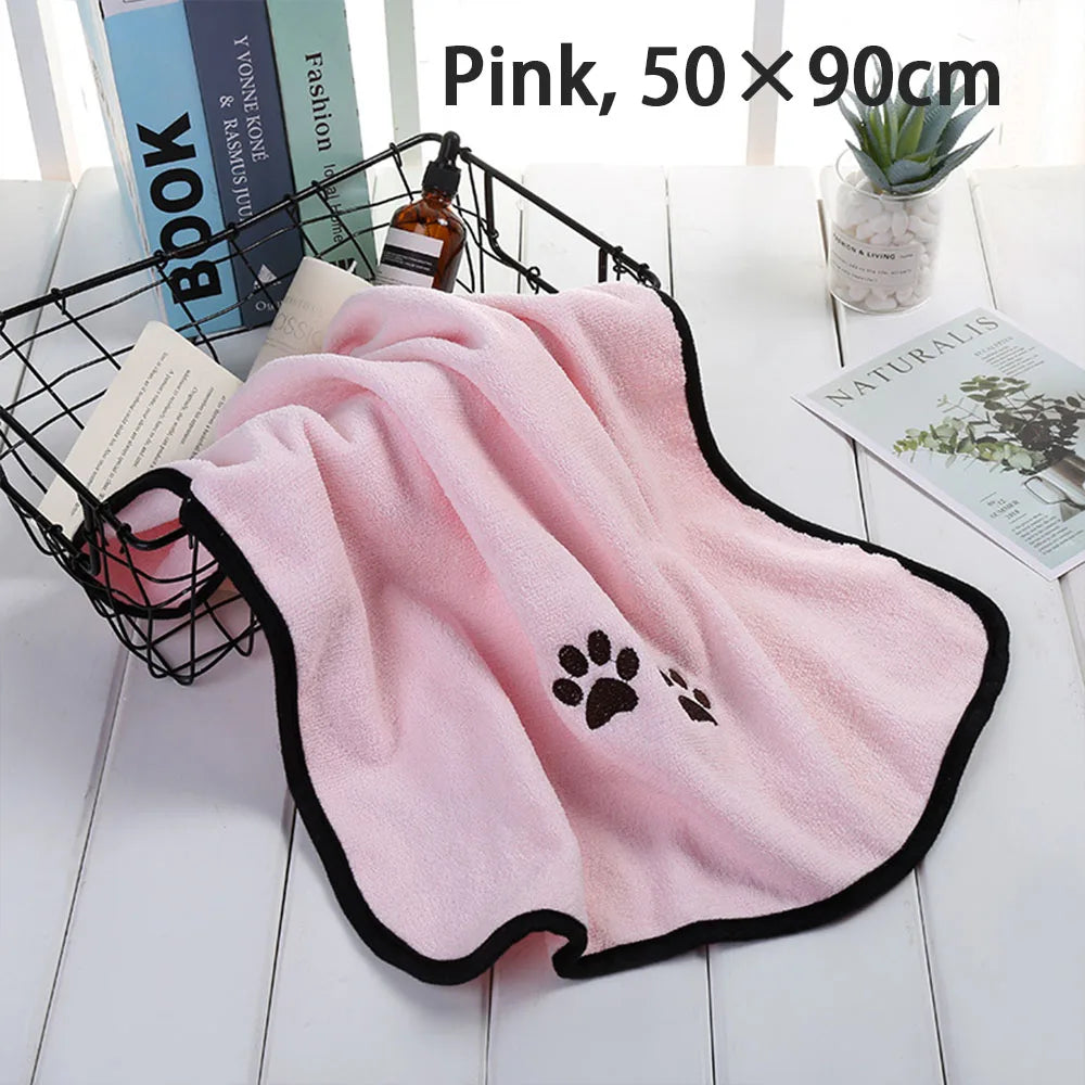 Serviette Microfibre Ultra-Absorbante pour Chiens et Chats