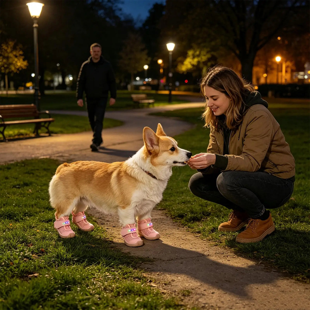 Bottines LED pour Chien