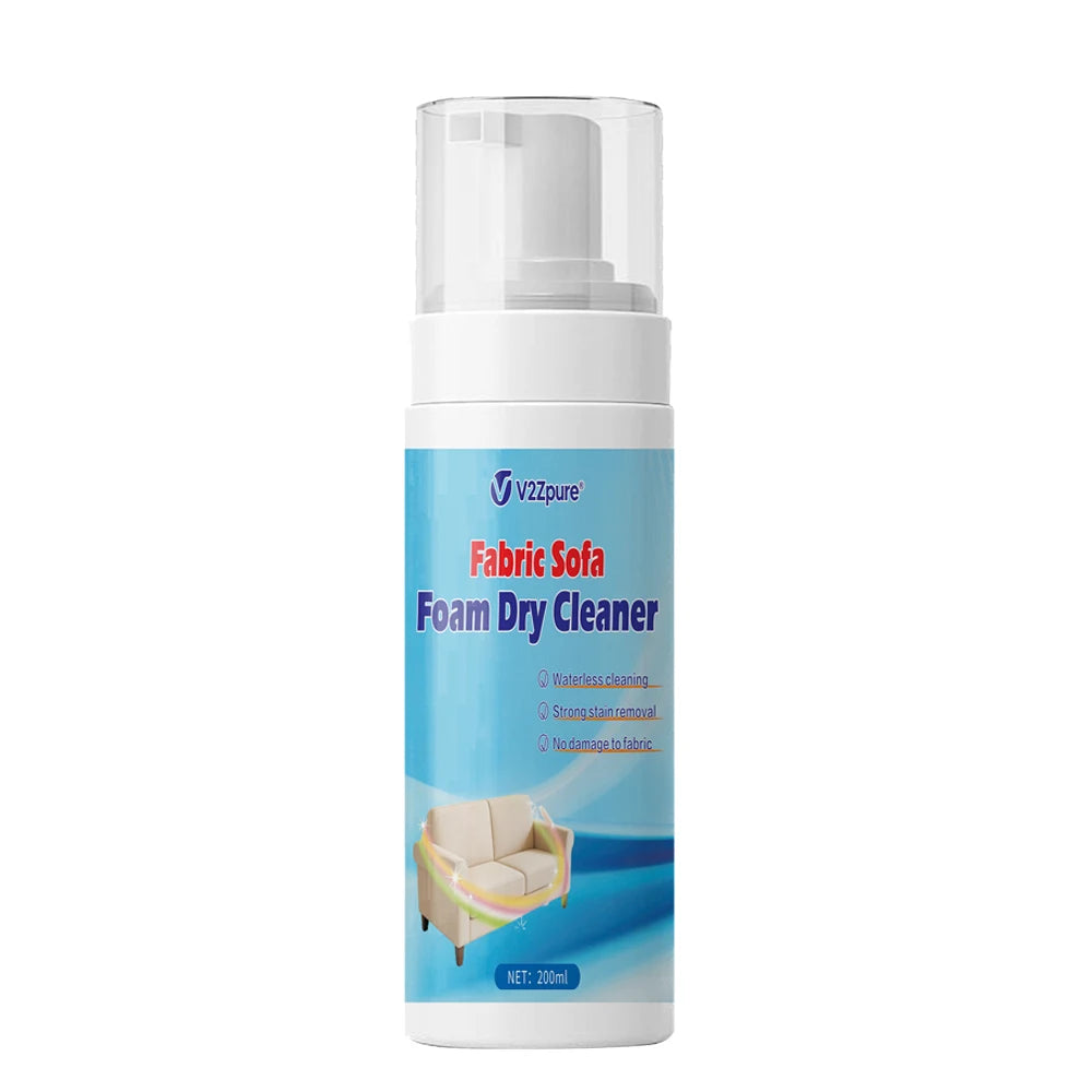 Nettoyant Mousse Sans Eau pour Tissus et Canapés