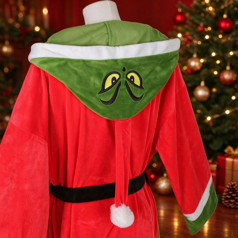 Cape de Noël à capuche