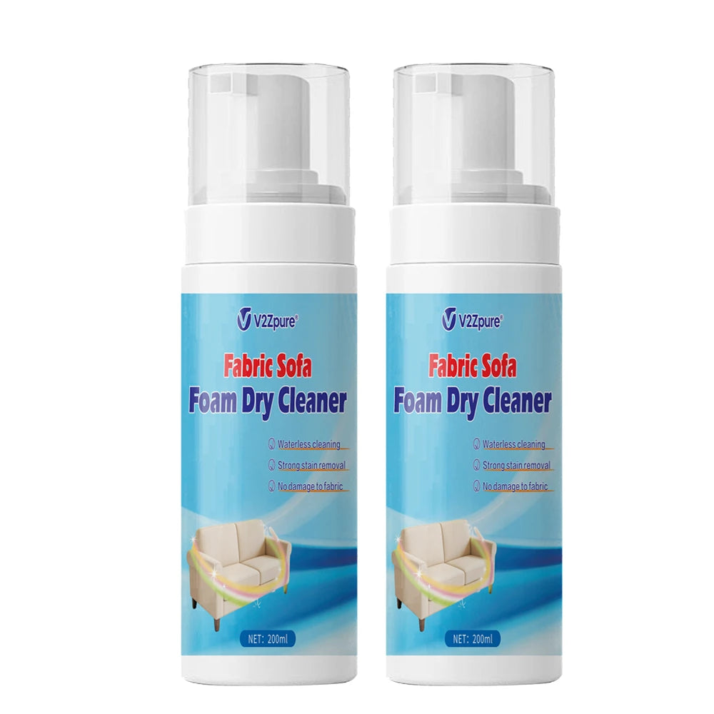 Nettoyant Mousse Sans Eau pour Tissus et Canapés