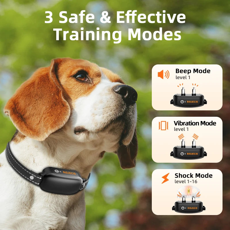 Collier électronique ROJECO PD521 pour chien