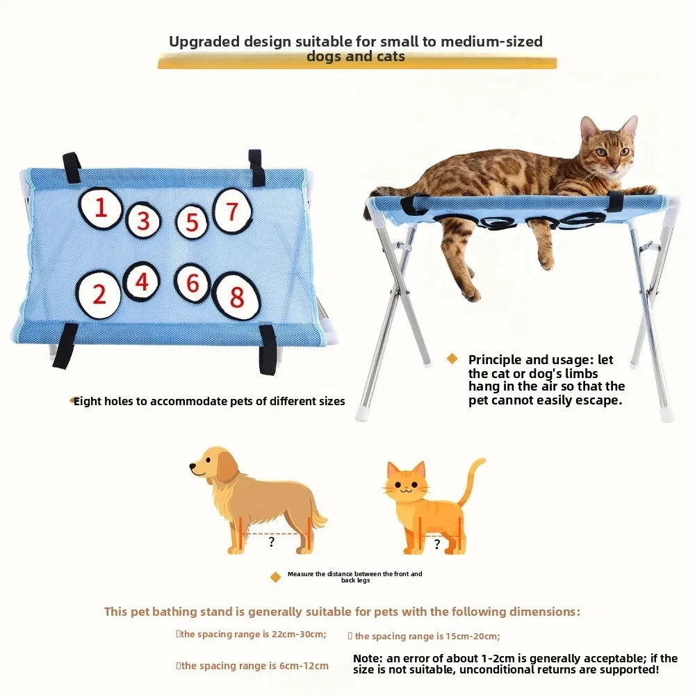 Hamac de Bain Pliable pour Chiens et Chats