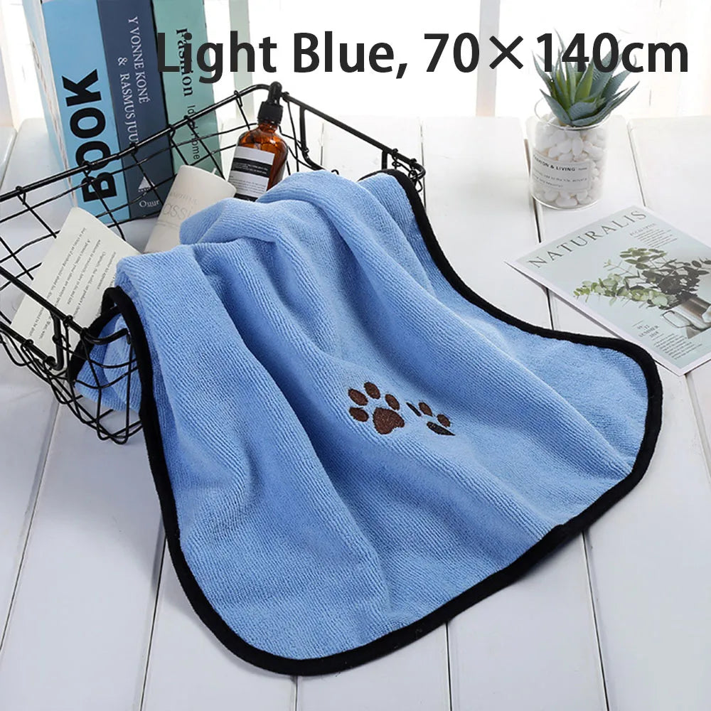 Serviette Microfibre Ultra-Absorbante pour Chiens et Chats