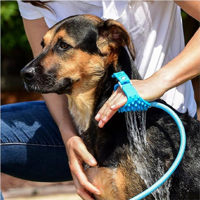 Douchette de Bain pour Chien – Pulvérisateur Réglable avec Mousse