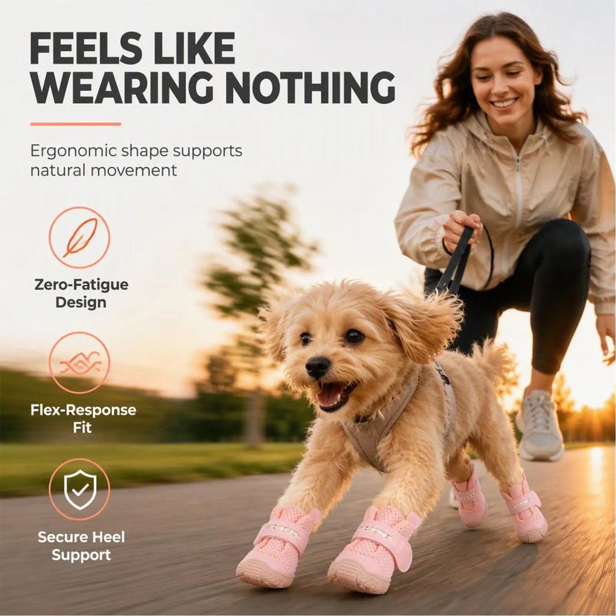 Bottines LED pour Chien