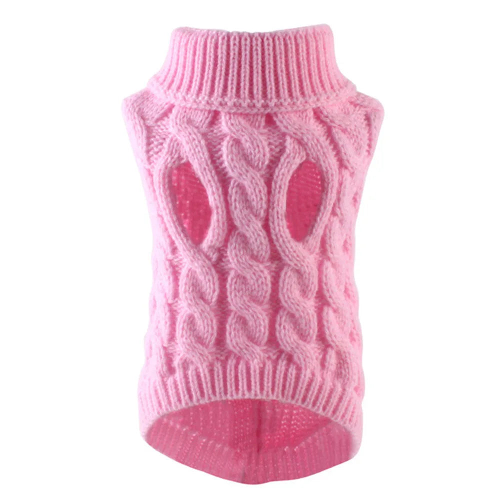 Pull Chaud pour Chien – Tricot Doux Automne & Hiver