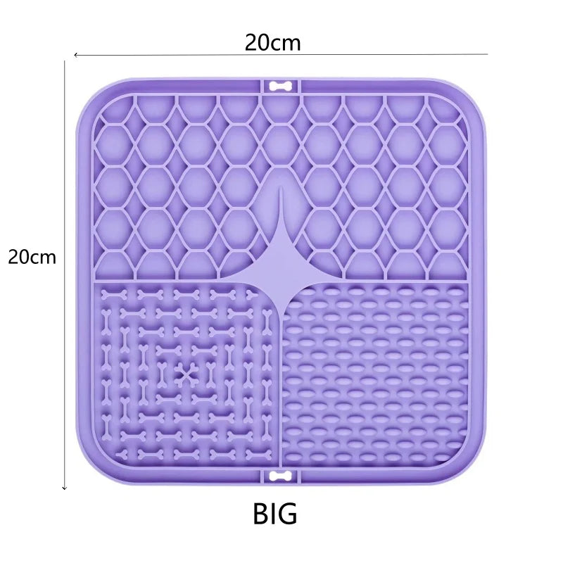 Tapis à Léchage Anti-Glouton pour Chiens et Chats