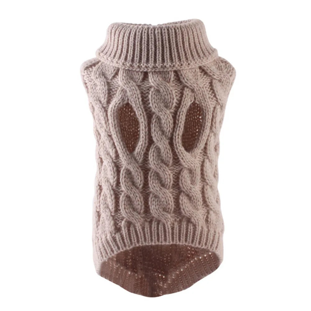 Pull Chaud pour Chien – Tricot Doux Automne & Hiver