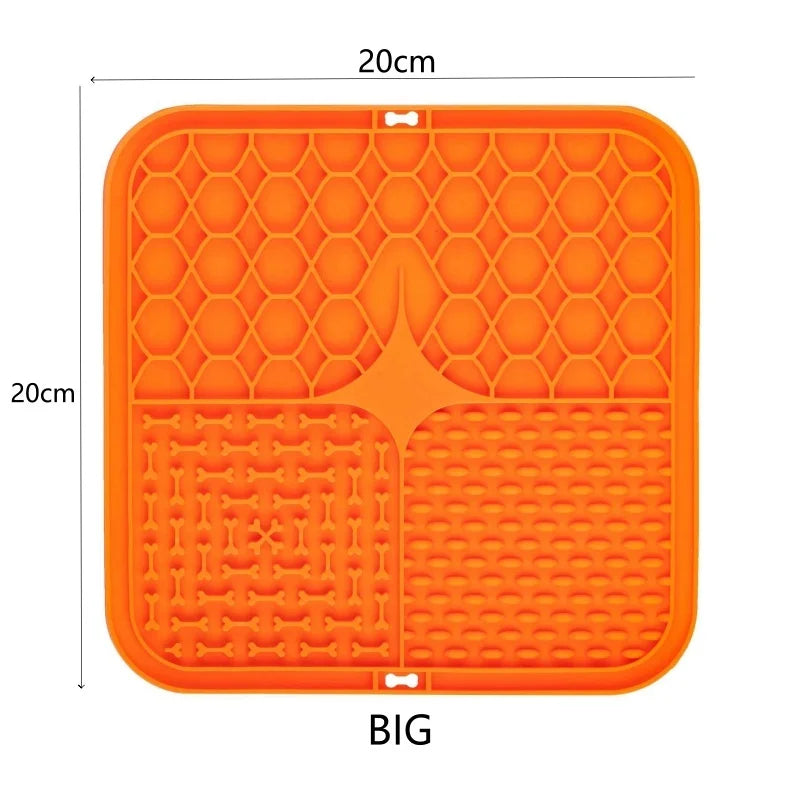 Tapis à Léchage Anti-Glouton pour Chiens et Chats