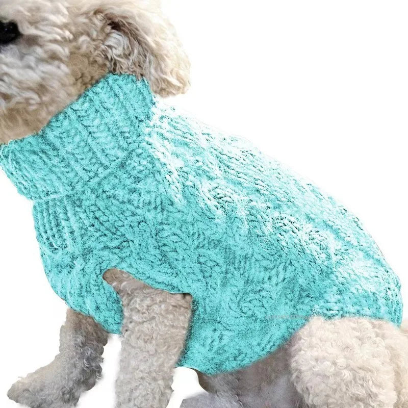 Pull Chaud pour Chien – Tricot Doux Automne & Hiver