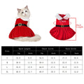Tenue Père Noël pour chien et chat