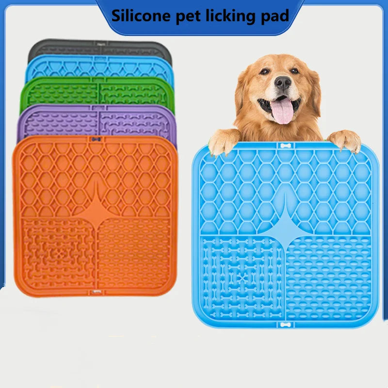 Tapis à Léchage Anti-Glouton pour Chiens et Chats