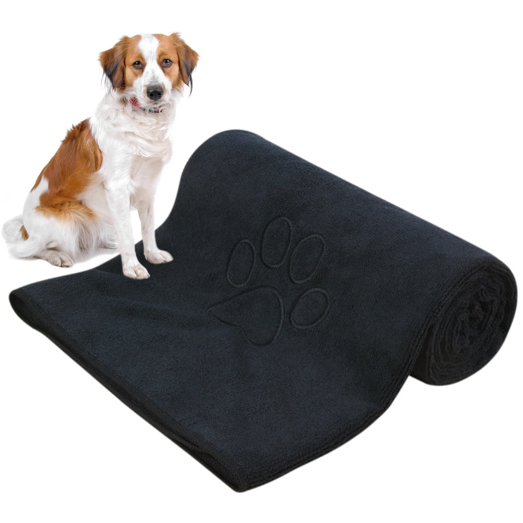 Serviette Microfibre Ultra-Absorbante pour Chiens – 76 × 127 cm