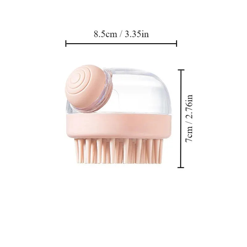 Brosse de Bain 2-en-1 pour Animaux