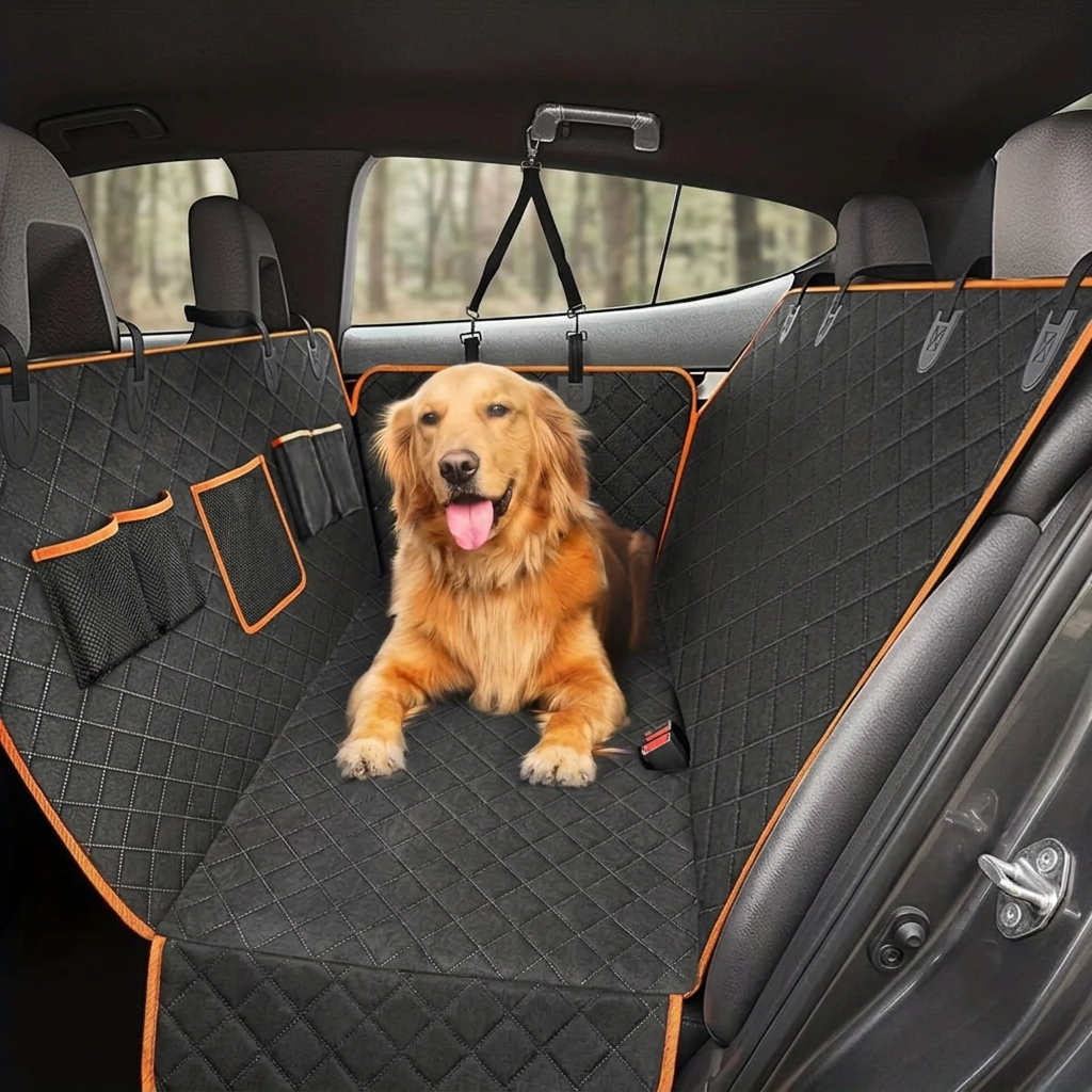 Protection de voiture avec un chien